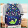 Backpack Large Capacity Cartoon Dinosaur Forklift Simple Schoolbag Girls Boys