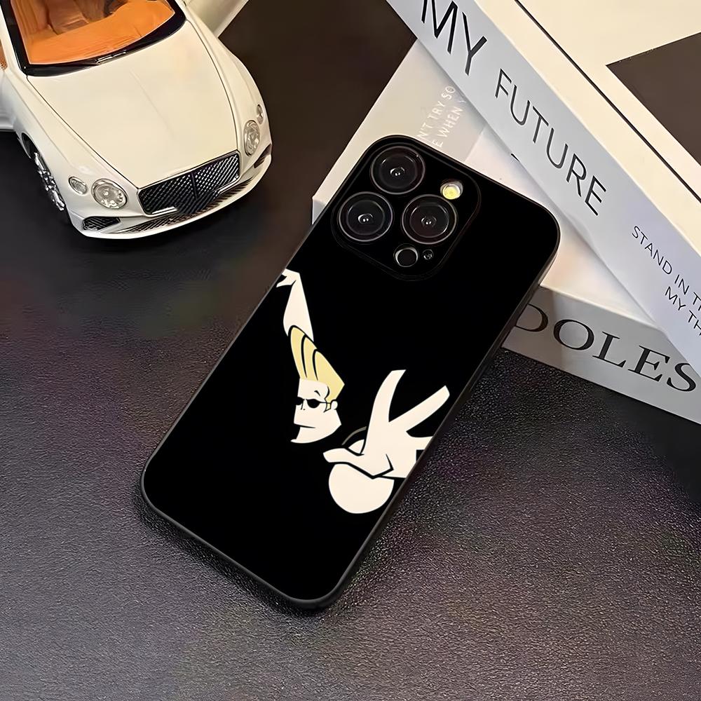 Аниме чехол для телефона Джонни Браво для 16 Pro Max Iphone 17 Pro Max 14 15 Plus 12 13 11 Pro Xr X Xs SE Задняя крышка