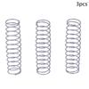 3 шт. Металлические износостойкие практичные пружины для трубы, высокопрочная ударная пружина, запасные части для инструментов, пружина для духовых инструментов