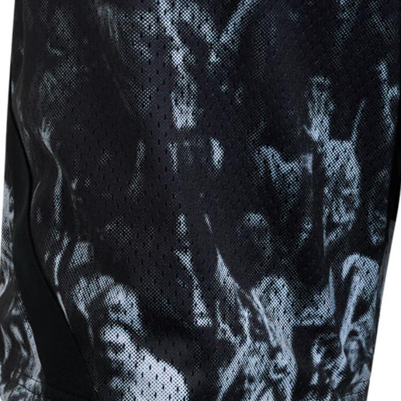 Under Armour Серия Curry SS25 Модные Универсальные Вязаные Шорты на Шнуровке для Баскетбола Мужские шорты Черный 6000784-001