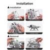 BRDRC For DJI Neo Drone Folding Tripod ABS Landing Gear Extension Legs
