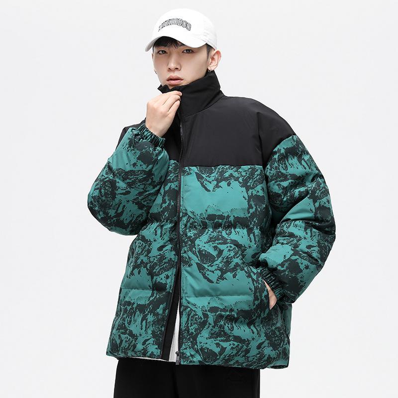 Thickened Cotton-padded Coat Men's Winter Warm Collar Cotton-padded Jacket