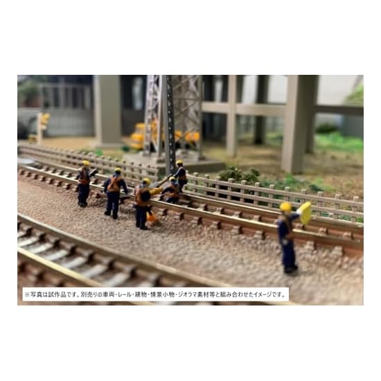 Tomytec Scene Collection The Human 131-2 Рабочие по ремонту пути 2 Материалы для диорам 331179