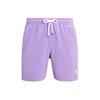Polo Ralph Lauren Ss24 Solid Color Logo Embroidered Drawstring Casual Shorts Men Shorts Light-Purple 710829851-052