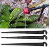 50-100PCS Durable 1/4'' C-type Hook Fixed Stem Support Holder Stakes for 4/7mm Hose Flowerpot Drip Irrigation Fitting Greenhouse