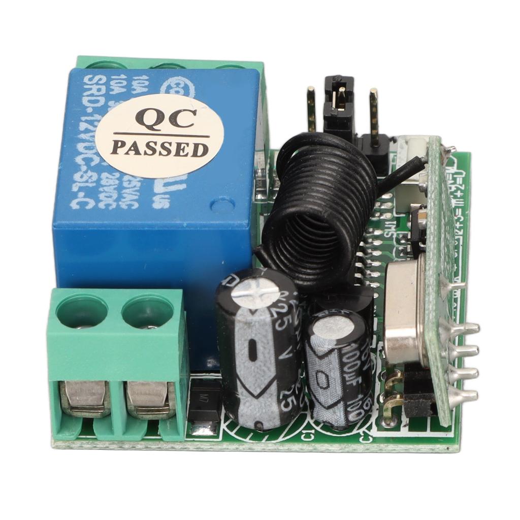 Remote Control Relay Switch 12V Single Way Wireless Remote Control Switch for Access Control