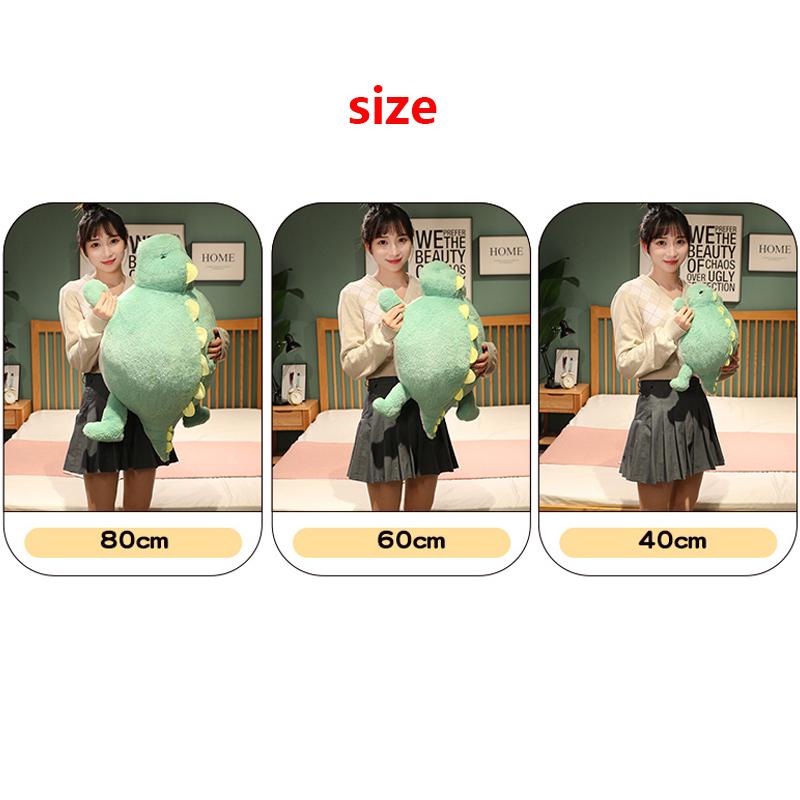 1 шт. плюшевая игрушка в виде пухлого динозавра Kawaii, мягкая плюшевая белая кукла-гусь, милая подушка в виде животного, домашний декор, подарок для друзей, детей и девочек