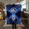 1PC Schalke 04 Print Flannel Blanket, High quality Comfortable for All Seasons, Home Decor, Warmth and Comfort, Perfect for Christmas Gifts147