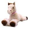 Animal Horse Brown Plush Toys Cute Cartoon Short Gift Children Bedroom Doll