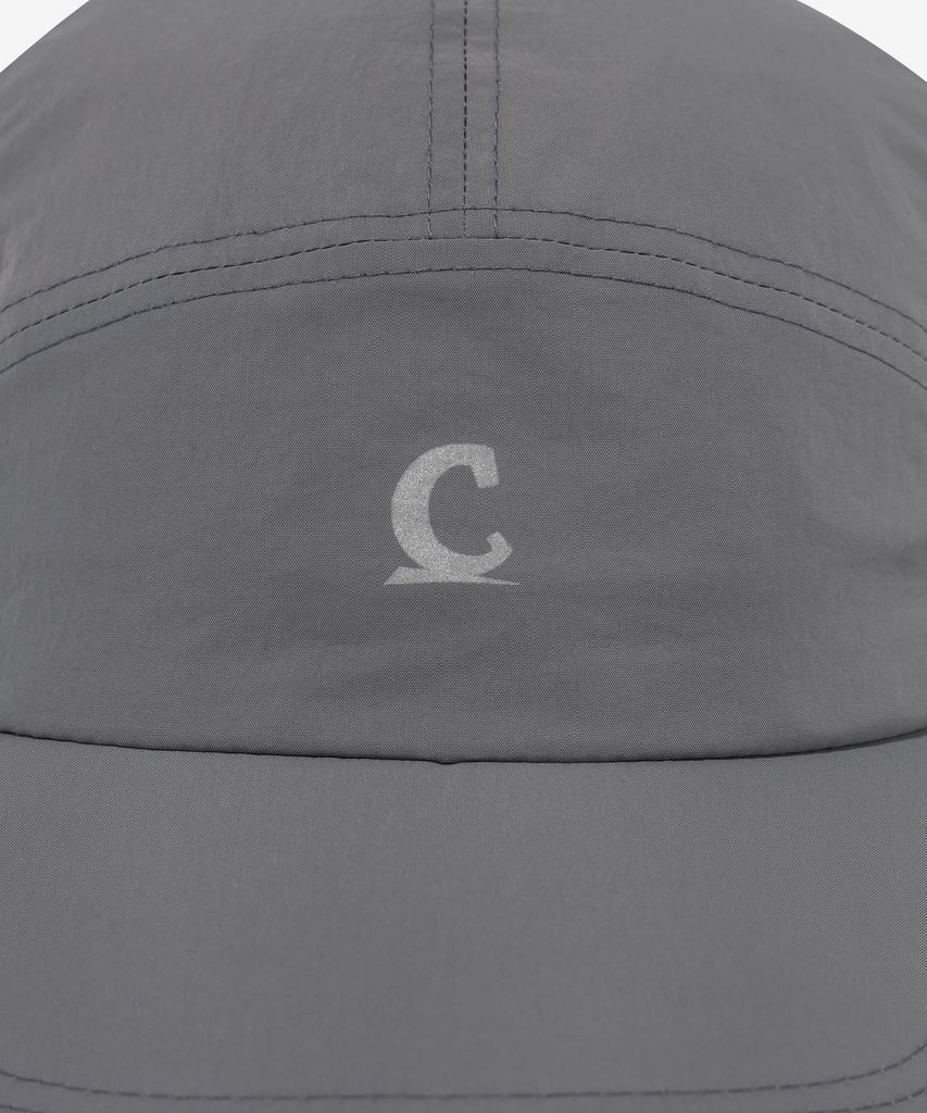 COVERNAT Symbol Logo Printed Nylon Cap Grey
