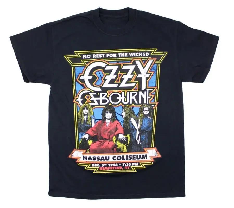 Футболка с графическим принтом Rock Band Heavy Metal Винтажная Женская Мужская Модная Повседневная Y2k С коротким рукавом Большого размера Унисекс