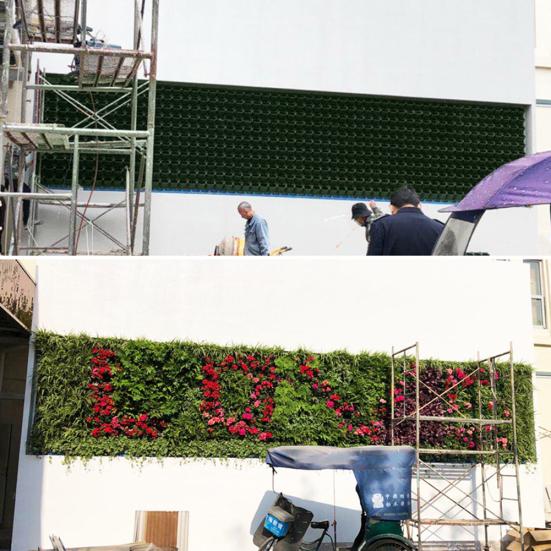 Наружный настенный трехмерный контейнер для озеленения растений, цветочный горшок, контейнер