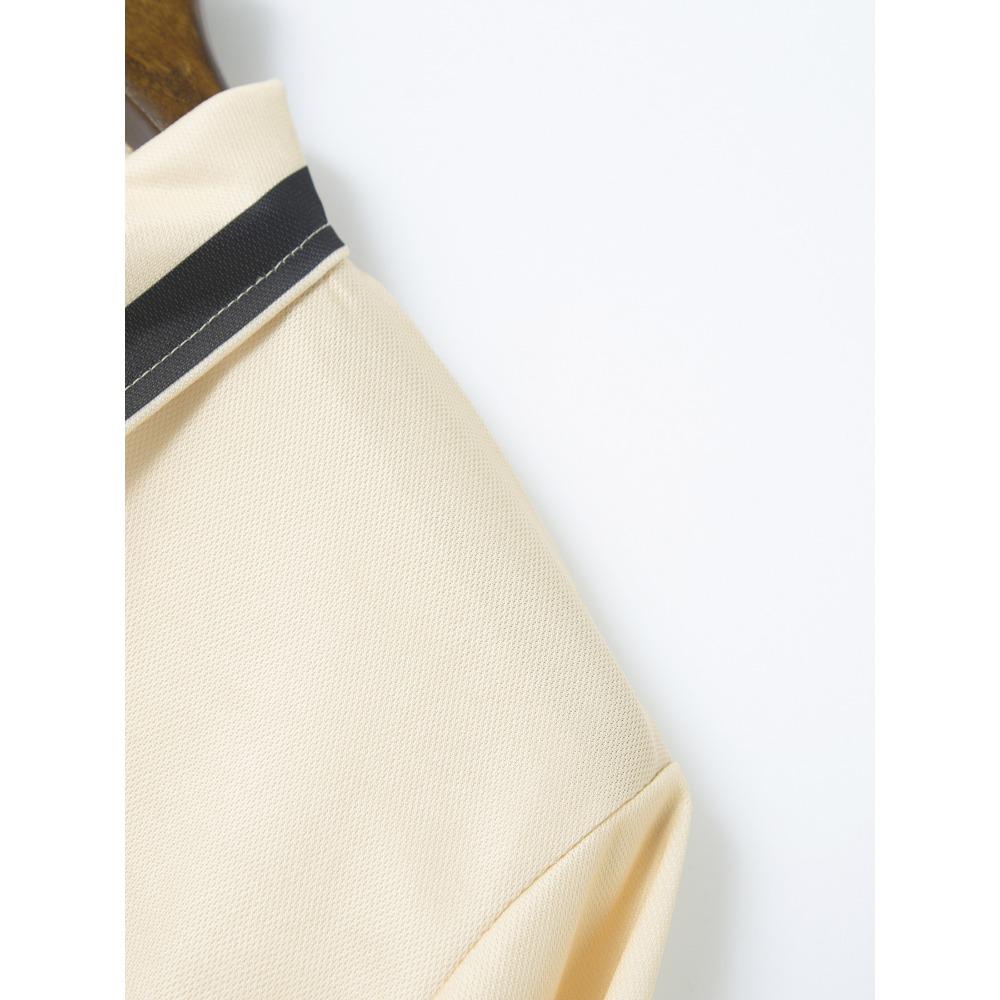 Летняя повседневная спортивная мужская футболка с лацканами, рубашка поло