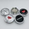 PQMZ2 4pcs 76mm (I.D 60mm) Car Wheel Center Caps With Vossen Logo Emblem Accessories for Porsche Rim Hubcaps Wheels Hub Cover Replace
