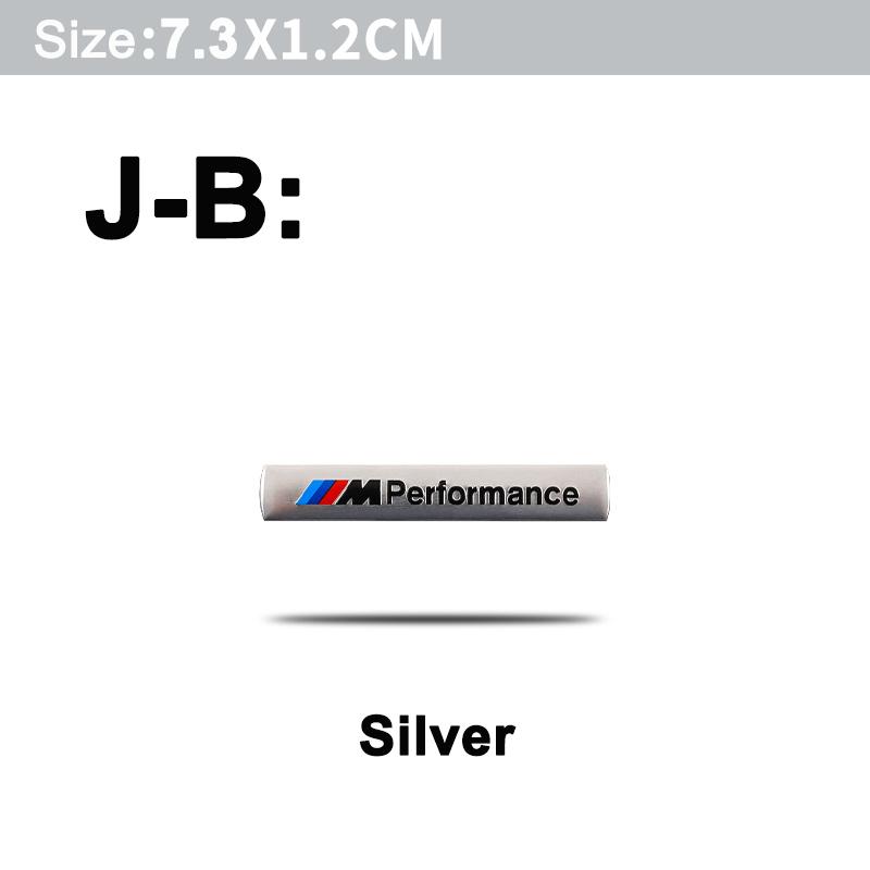 Aluminum Performance Motorsport Decorative Emblem Badge For Performance E46 E60 E90 E39 E87 E36 E92 E70 E91 X3 X5 X1 X2 X4