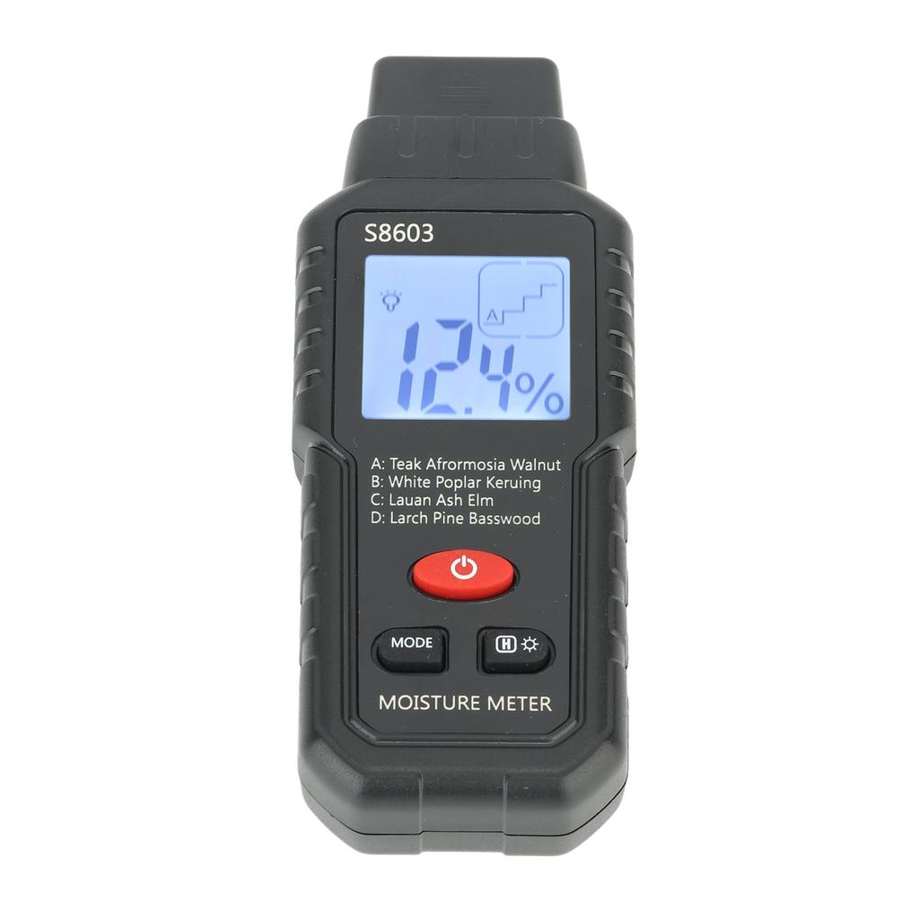 Цифровой измеритель влажности древесины ABS тестер влажности древесины легкий детектор влажности древесины для дома