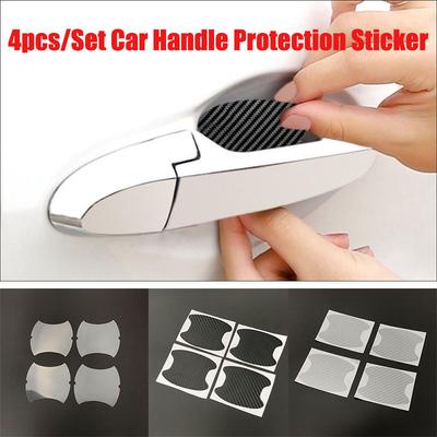 4 шт. Наклейка-защита на ручку двери автомобиля для Toyota Camry Corolla RAV4 Yaris Highlander Land Cruiser PRADO Vios Vitz Reiz