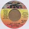 7inch Record NATTY KING - She Loves Me 2ML013 2 Miles 2007 Jamaica Reggae, Ska & Dub Used