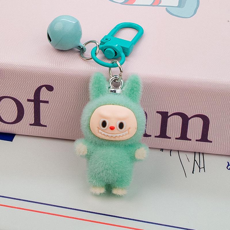 Аниме периферийное устройство Kawaii милый мультфильм Labubu брелок подвеска автомобильный брелок креативный рюкзак украшения аксессуары подарки