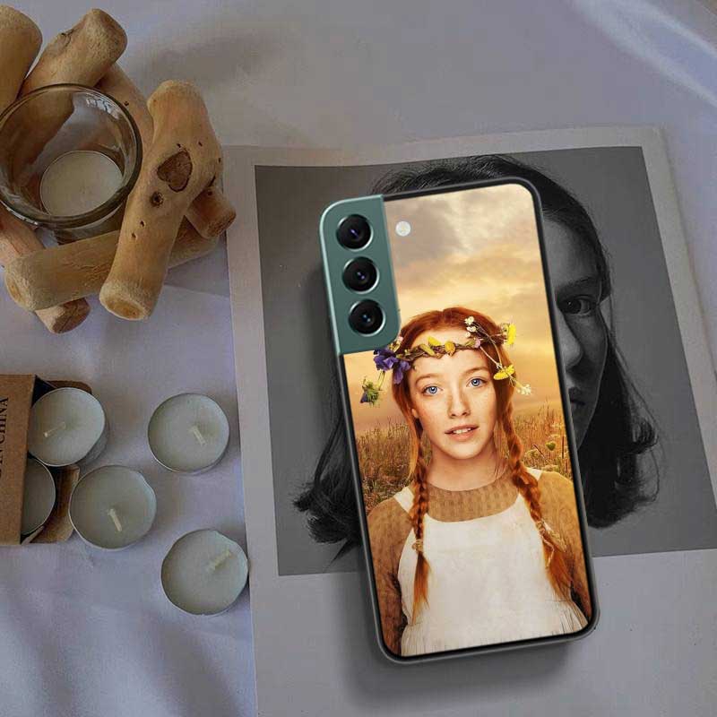 Чехол для телефона Anne With an E для Samsung Galaxy S22 S25 Ultra S21 S10 Plus S26 Edge S20 S23 S24 FE Чехол Силиконовый Мягкий ТПУ Прозрачный