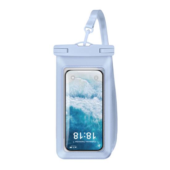 Waterproof Phone Pouch with Lanyard Touchscreen Clear Floating Cell Phone Dry Bag Case Protector Beach Kayak Cruise Travel