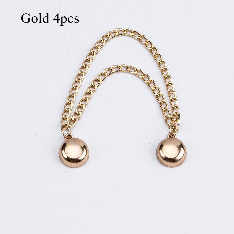 4 шт./1 шт. Цепочка магнитная присоска штанины анти-сглаживающий фиксирующий магнит штанины без шва длина и укорачивание