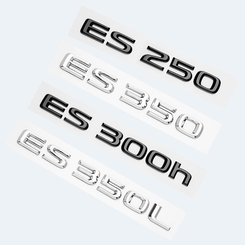 Наклейка-эмблема Lexus ES200/260/300/350 Значок автомобиля Буквы объема двигателя