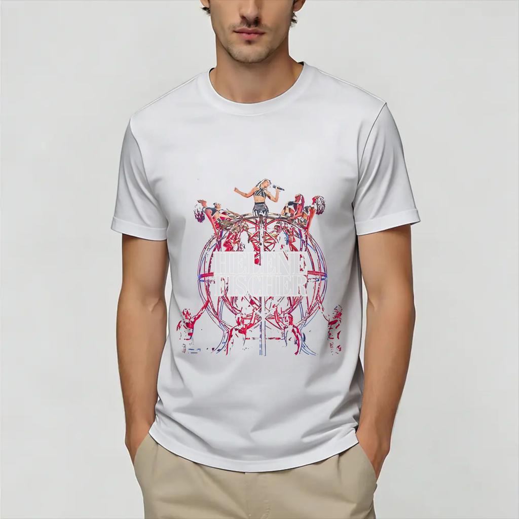 Helene Fischers T Shirt Unisex 100 Cotton Hipster TShirt Crewneck Tee Shirt Short Sleeve Clothes Gift Idea