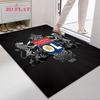OL logo Carpet Rug for Living Room Bedroom Home Sofa Decoration,Kids play Nonslip Floor Mat