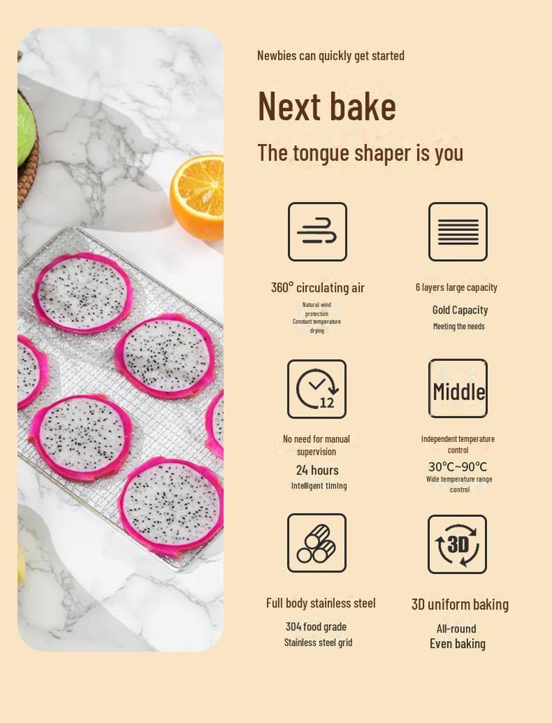 Самый продаваемый в мире дегидратор для пищевых продуктов: Умный таймер для лакомств для домашних животных, овощей и фруктов