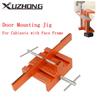 Aluminum Alloy Cabinet Door Mounting Jig Body Heavy Duty Tool For Cabinets with Face Frame Support Arm and Clamp Integrated