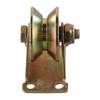 Sliding Door Pulley V Groove Wheel Heavy Duty Rigid Caster For Inverted Track Sliding Gate Roller Wheel Bearing Rollers