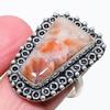 Sunstone Gemstone 925 Sterling Silver Jewelry Ring Size 9.5 q9T46