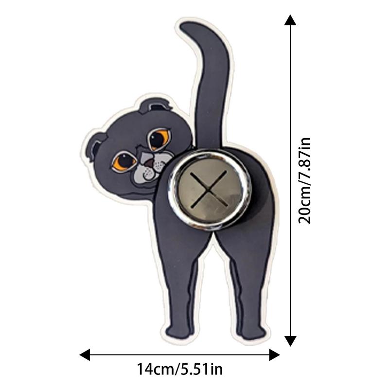 Крючки для кошачьих задниц, самоклеящиеся крючки для полотенец, настенный держатель для ванной комнаты, кухни, бытовых хозяйственных крючков, украшения комнаты