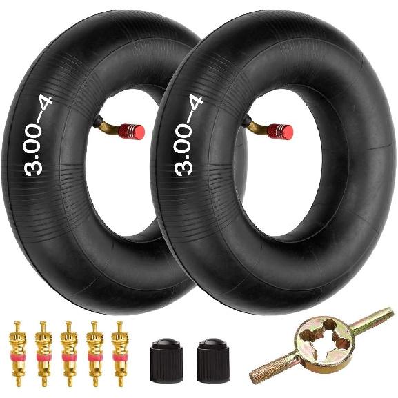 FVRITO 3.00-4 260X85 10"X3" Inner Tube For Razor E300 E325 EZip E-400 450 IZIP I-400 Jazzy PaceSaver Pocket Rocket Chopper Mobility Gas Electric