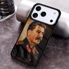 USSR CCCP Stalin Phone Case For iPhone 17,16e,15,14,13,12,11,Mini,Pro,MAX soft Silicone Cover