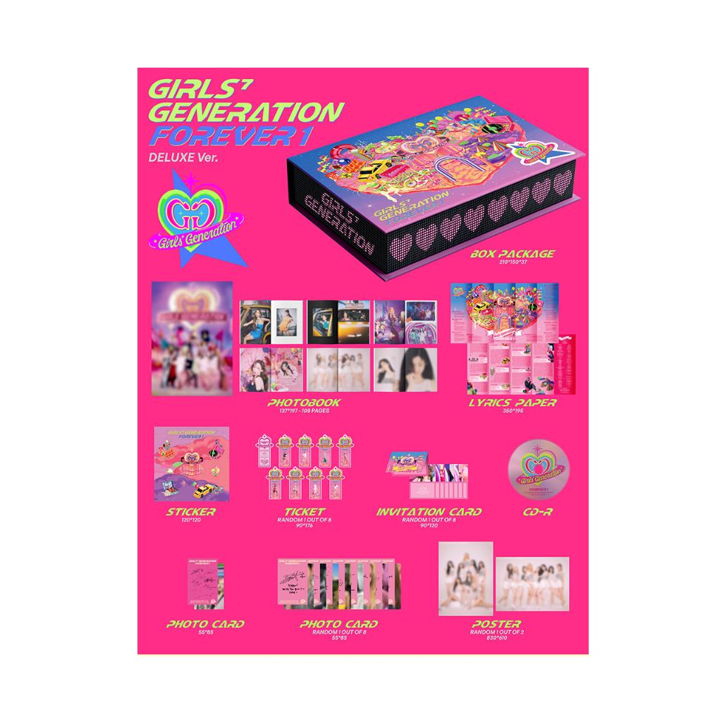GIRL'S GENERATION - 7TH FULL Album SNSD - FOREVER 1 [DELUXE Ver. ]