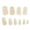 5Pcs Silicone Laboratory Chemistry Rubber Seal Flask Tapered Plugs Stoppers