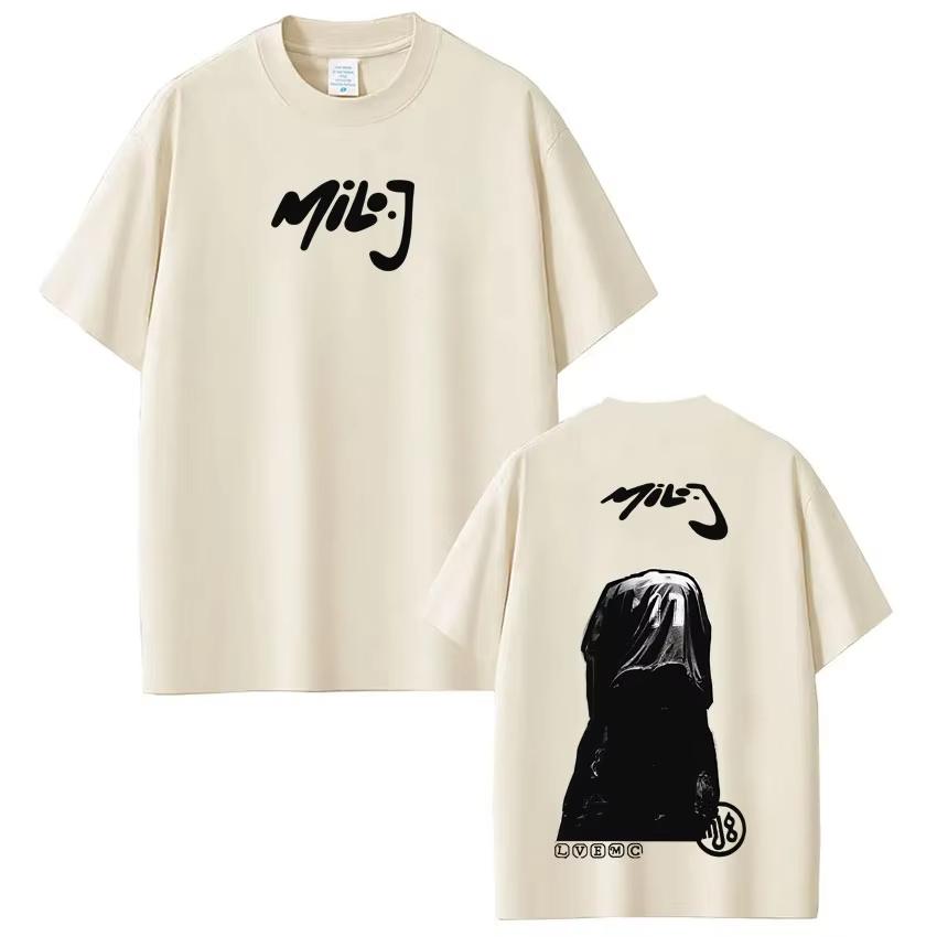 Rapper Milo J Tour 2026 Graphic Tshirt Unisex Women Fashion Comfort Tshirt Shortsleeved Casual Vintage Gothic Punk Tshirts