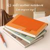 (Logo Can Be Engraved) A5 Thickened Student Subject Notebook, Soft Cover Notepad, Diary, Meeting Minutes, Travel Log