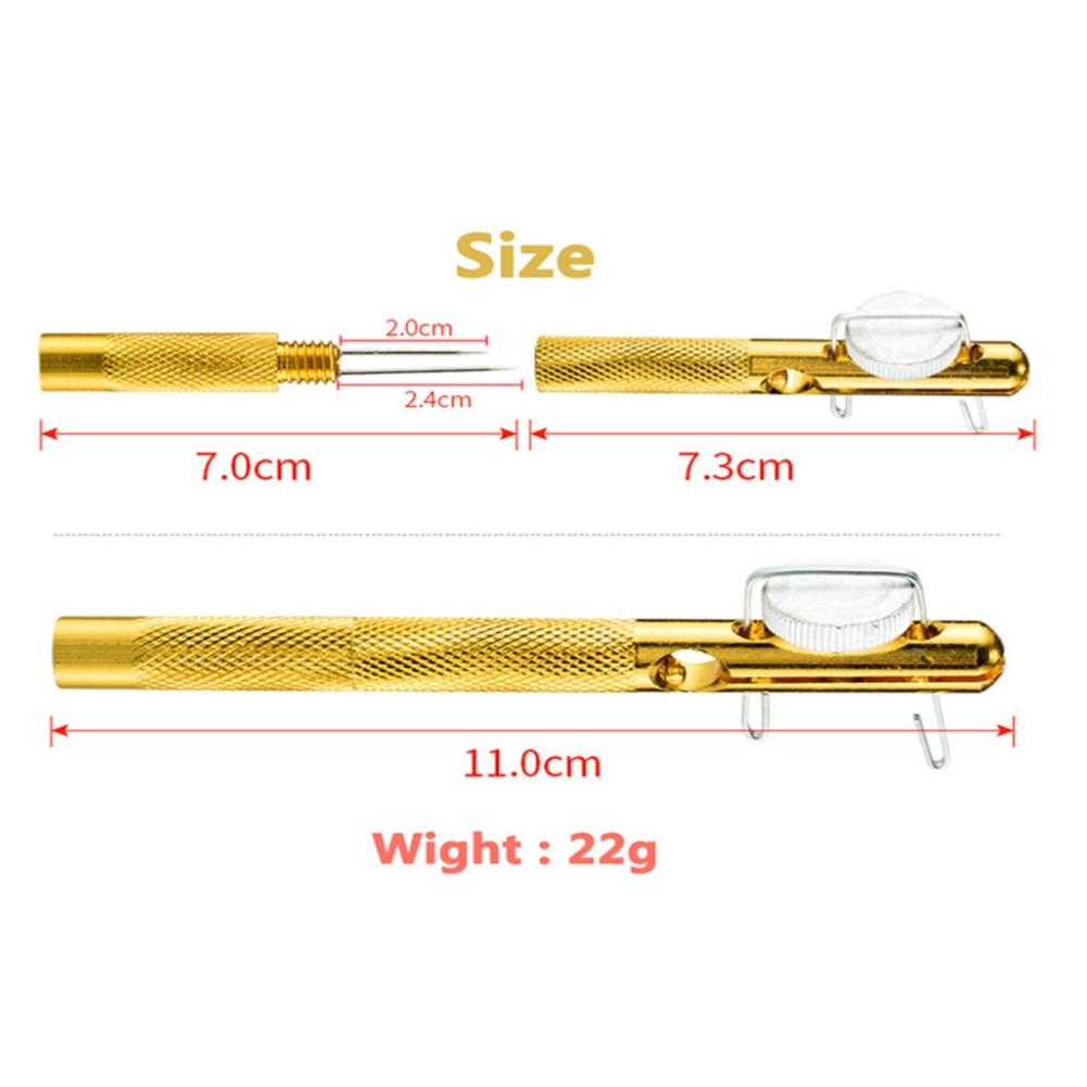 Высококачественный латунный очиститель для крючков Hook Nipper Tie