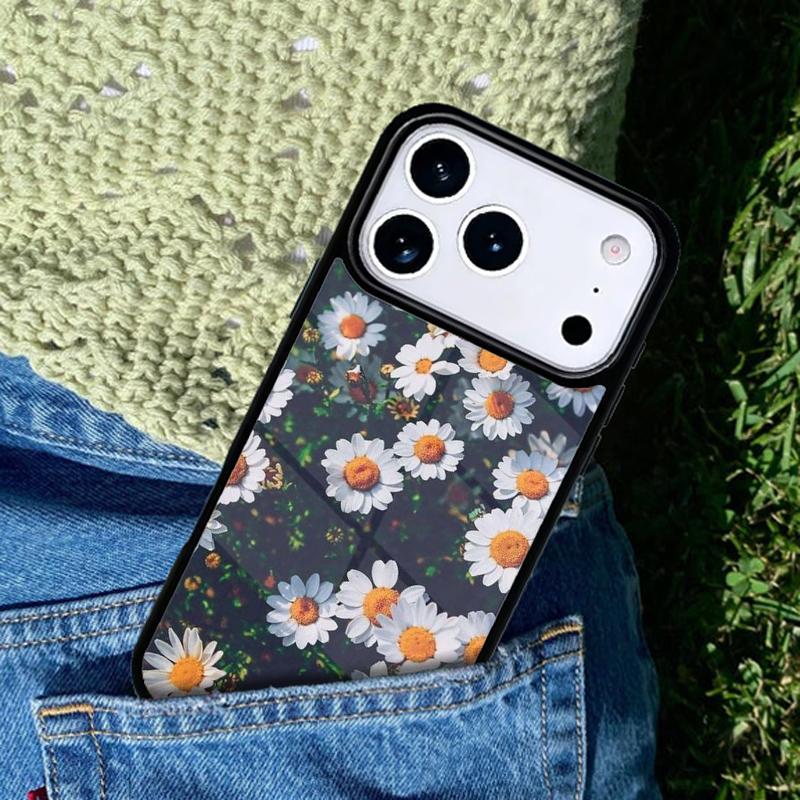 Peony Sunflowe Rose Daisy Plants Flower mobile phone case Compatible with IPhone 17 16 15 14 13 12 11Pro Max 17 Air cover