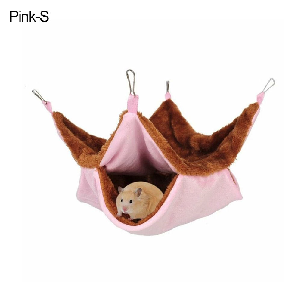 Палатка Гнездо для морской свинки Дом для хомяка Подвесная клетка для домашних животных Гамак для хомяка Кровать для сна маленького животного