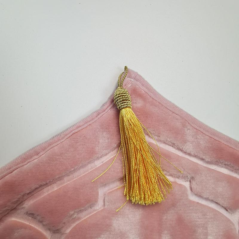 Cross-border Thick Raschel Prayer Mat with Irregular Embossed Design