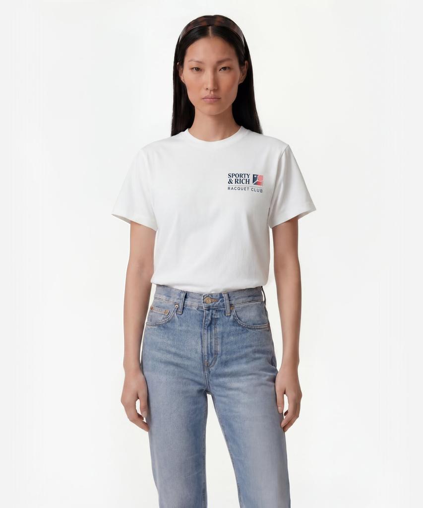 SPORTY&RICH Promo T-Shirt Unisex - White R265Aut019