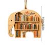 Украшение для книжной полки Деревянное Милое Животное Домашний Декор Животные Книжные Украшения Для Детей Взрослых Семьи Дома День Рождения Хэллоуин