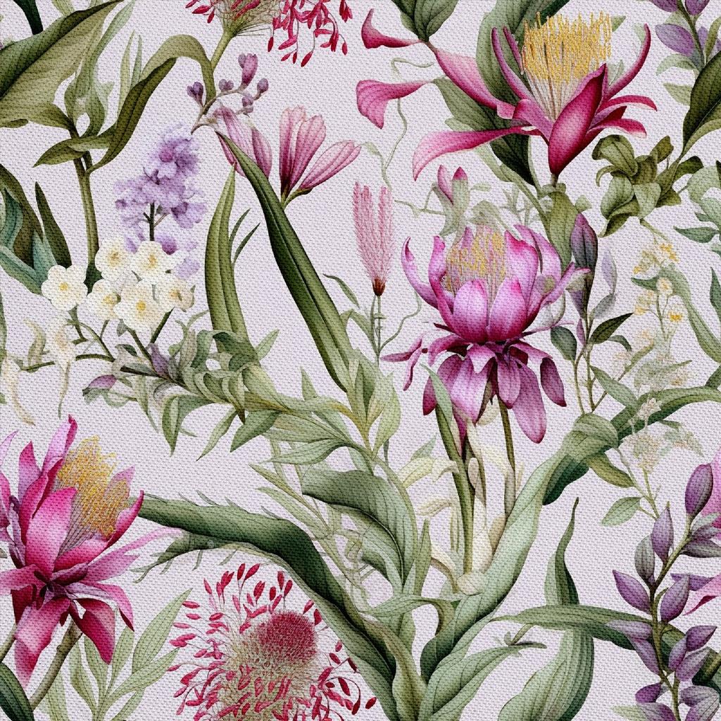 Outdoor Dekostoffe Oxford - Motiv Blumen I Dx5317