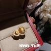 Брошь Золушка Сумеречный Желтый Горошек, Красивая, Позолоченная 18K Золотом, Брошь-Бабочка Закатный Желтый Циркон