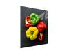 GLASS CUTTING BOARD 45x52 Pepper