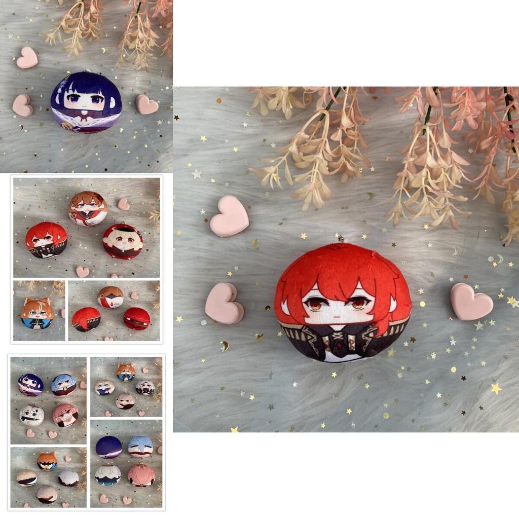 Adorable Genshin Impact Plush Dumplings Key Chains Perfect For Kids